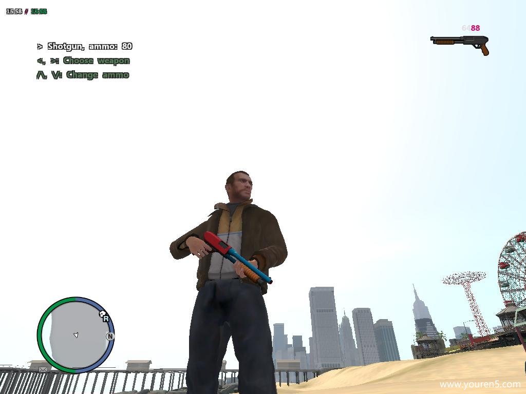 GTA4狂暴武器包2.0