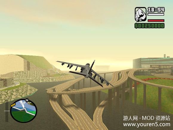 圣安地列斯大地图mod[GTASA超级大型地图]