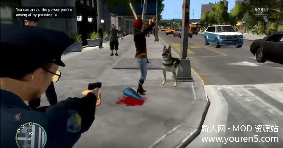 GTA4警犬插件